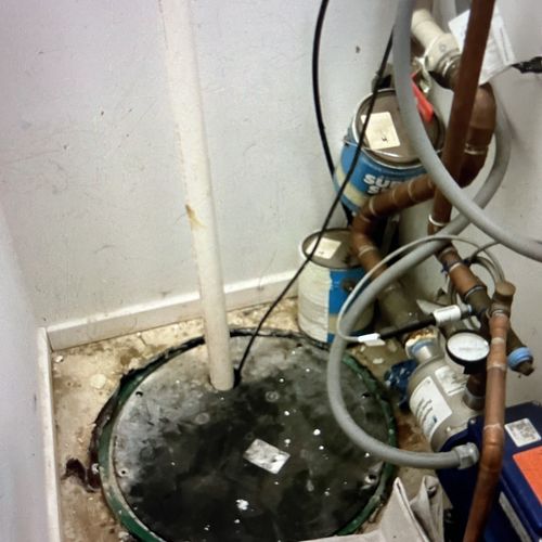 Sump Pump Installation or Replacement