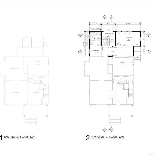 First Floor Architectural Layout Plan