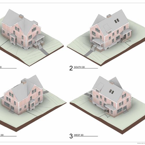 Single Family Addition 3D Views