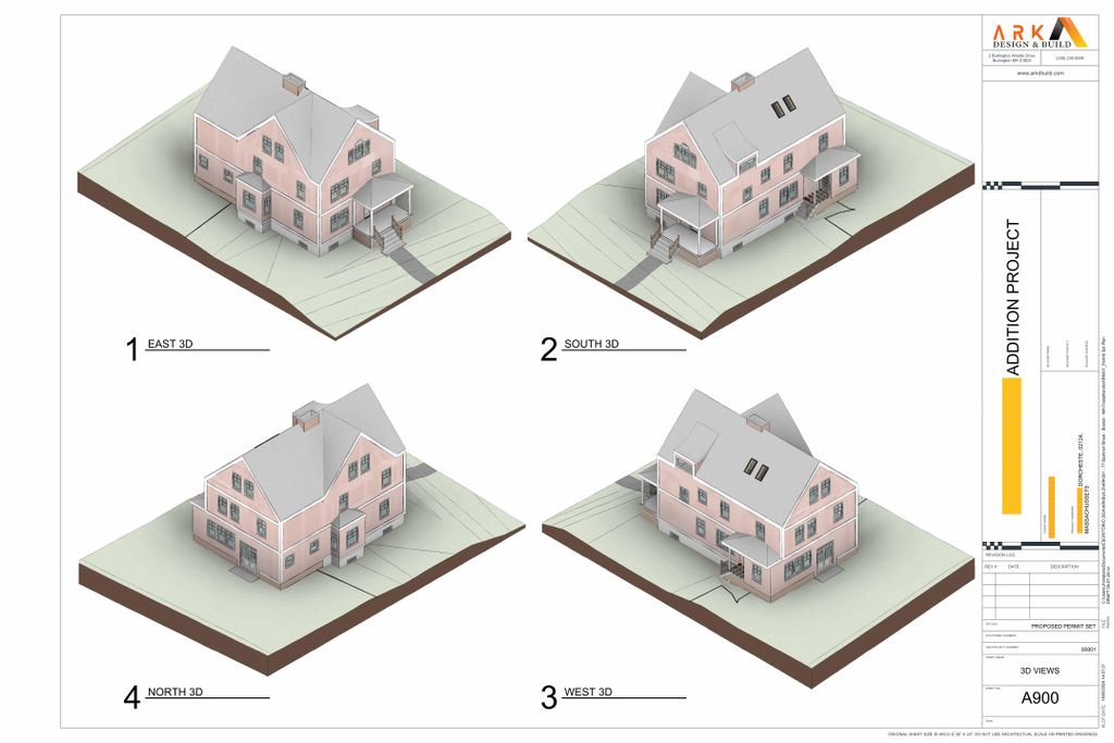 Single Family Addition 3D Views