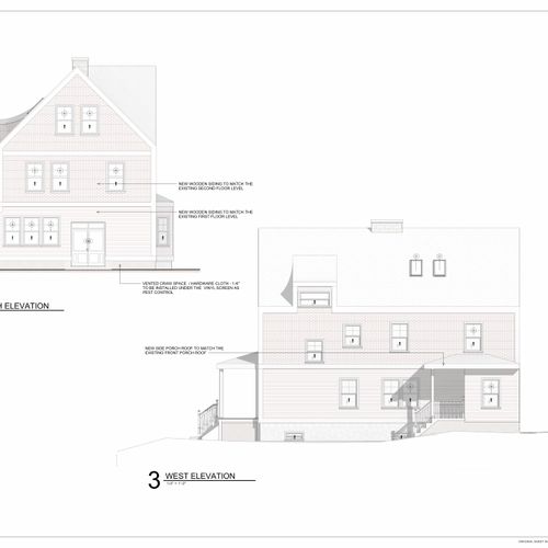 Single Family Addition Elevations