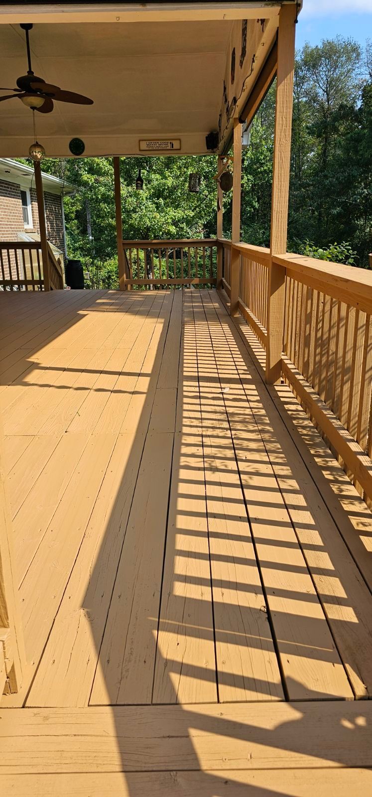 Deck Staining and Sealing