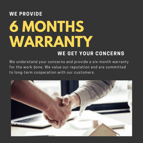 Warranty on home appliance repair