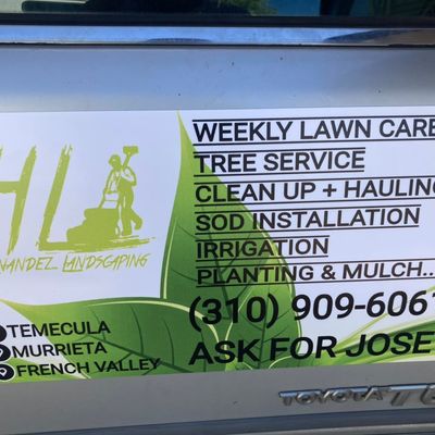 Avatar for HL (Hernandez Landscaping)