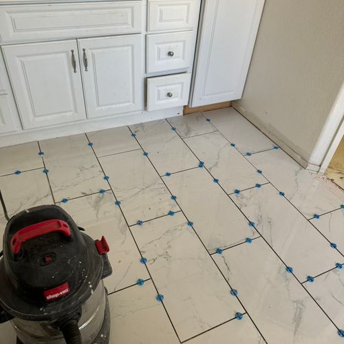 New tile install 