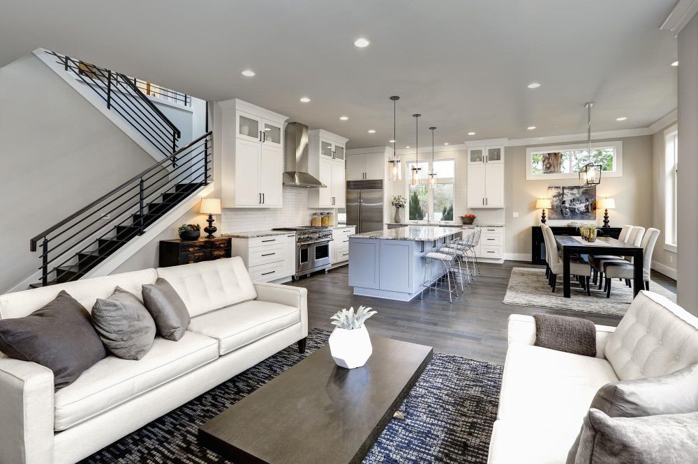 LIVING ROOM/KITCHEN REMODEL
