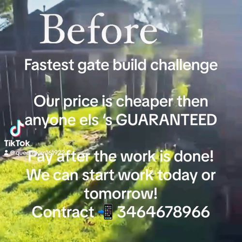 Fence and Gate Installation