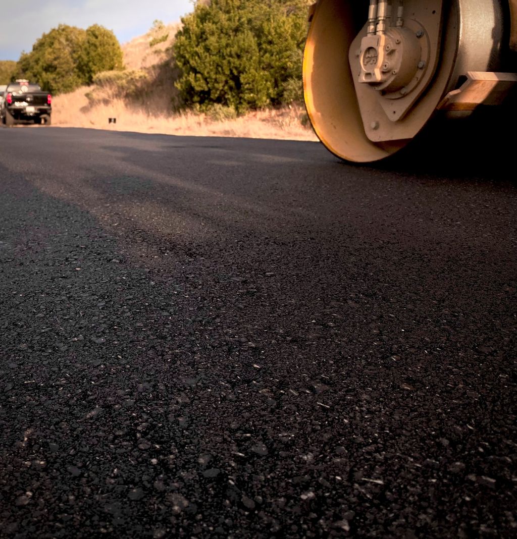 When we install asphalt you can always expect a sm