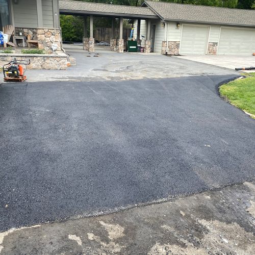 Need a smaller section of your driveway repaved? N