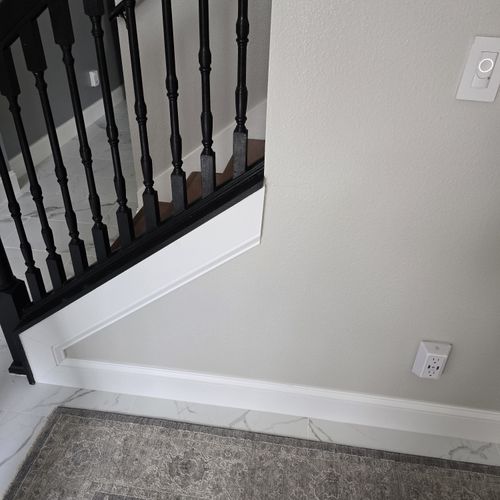 Trim or Molding Installation