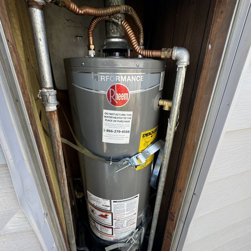 Water Heater Installation or Replacement