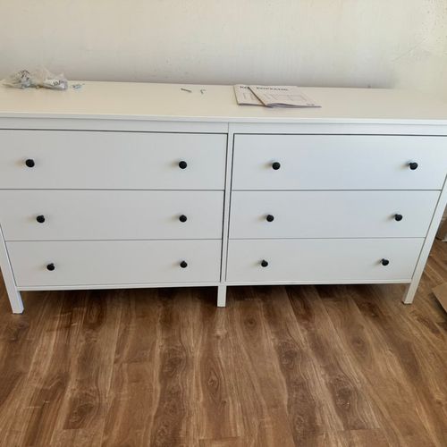 Build 2 of these dressers from IKEA in 2 hours eac