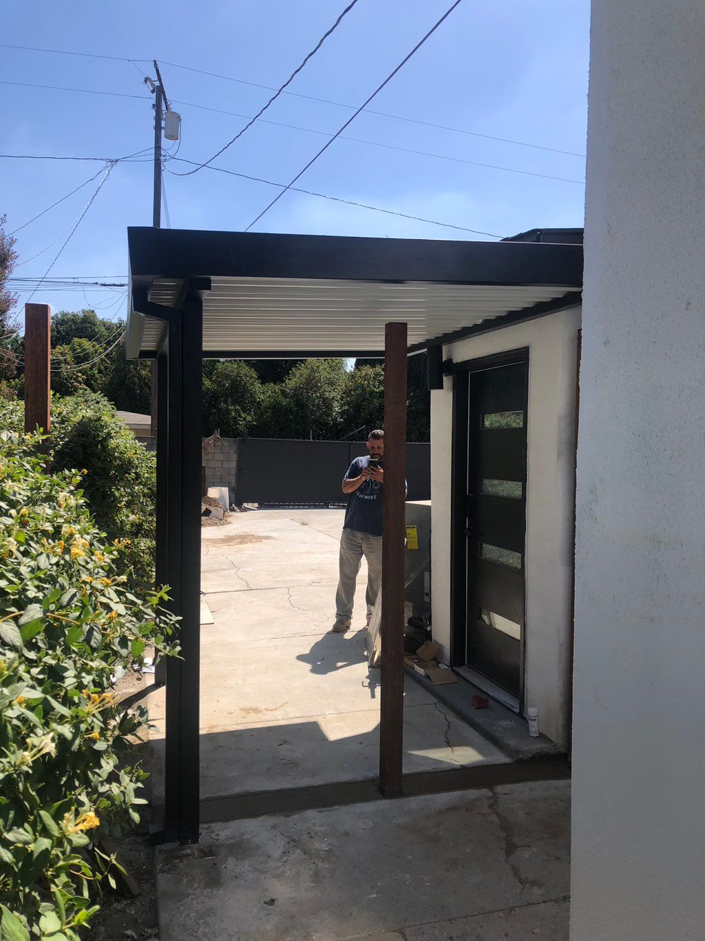 Before building fence and gate 