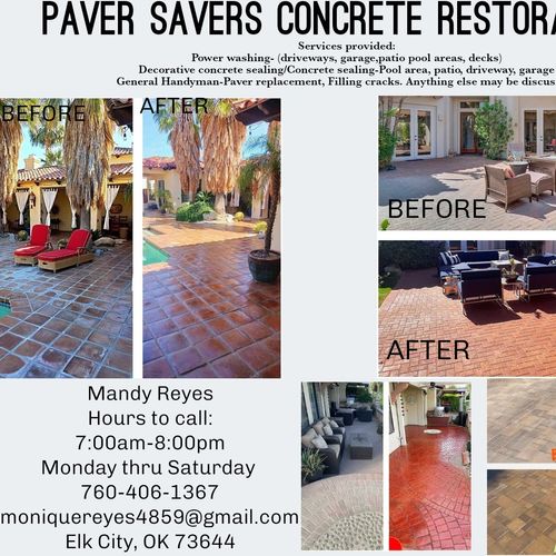 PAVER SAVERS CONCRETE RESTORATION