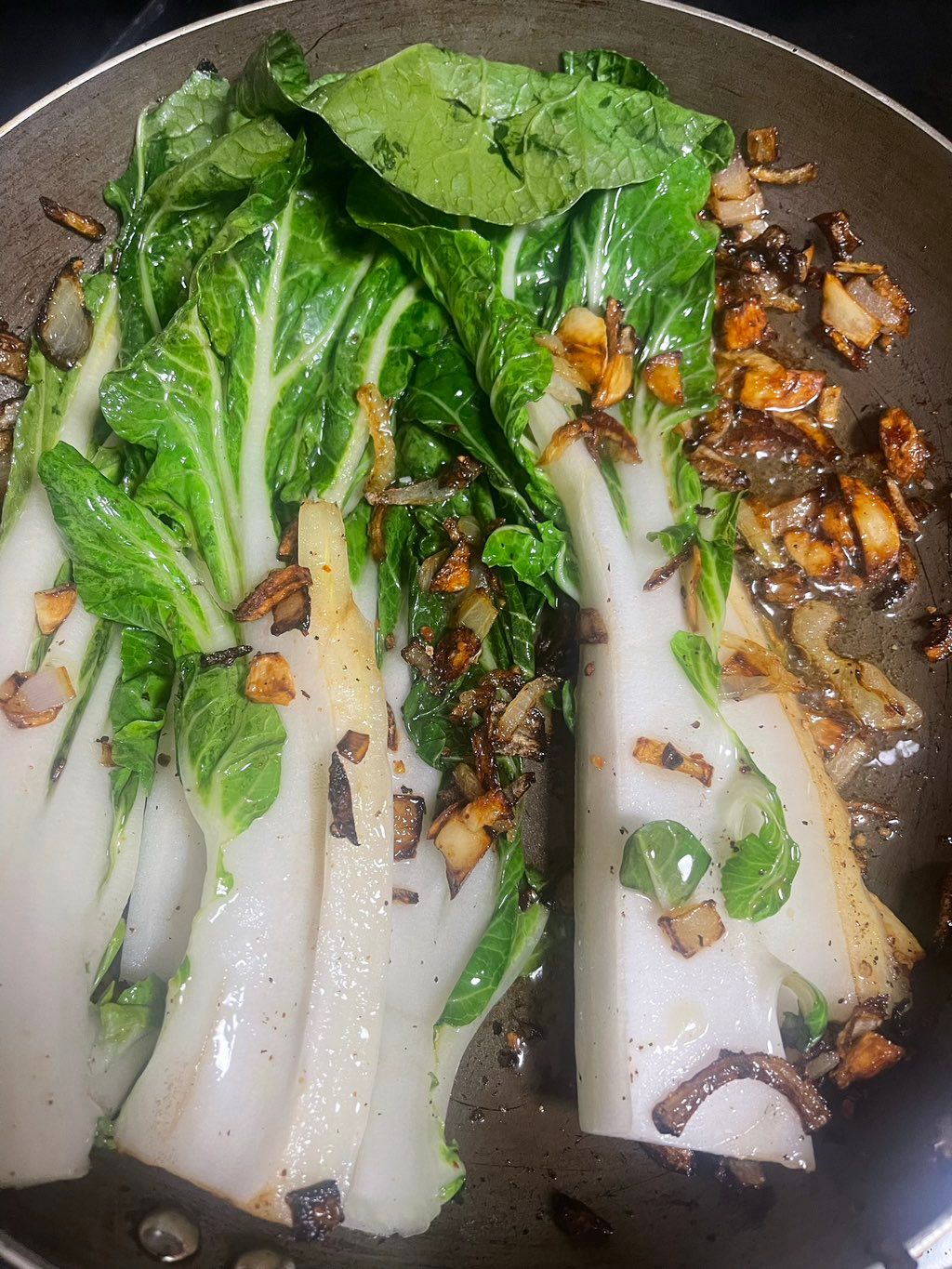 GARLIC BOK CHOY