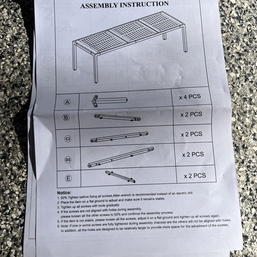 Furniture Assembly