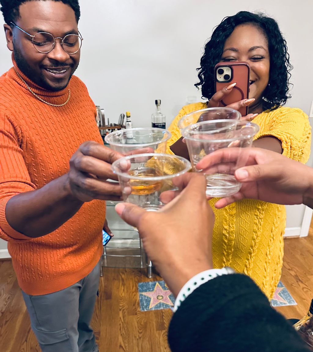 Client Toast....Cheers!