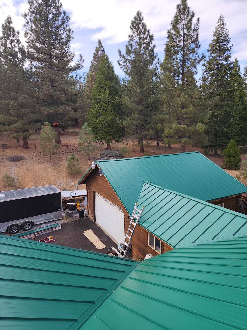 snap lock sheet metal roofing system