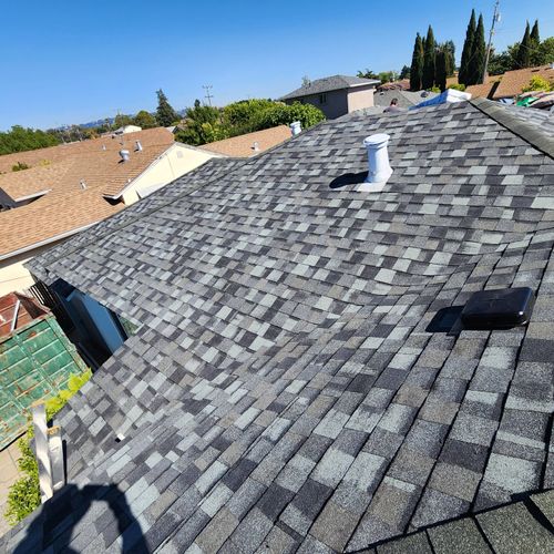 weaved valley GAF shingles