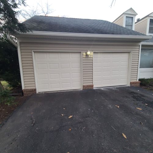 new garage door