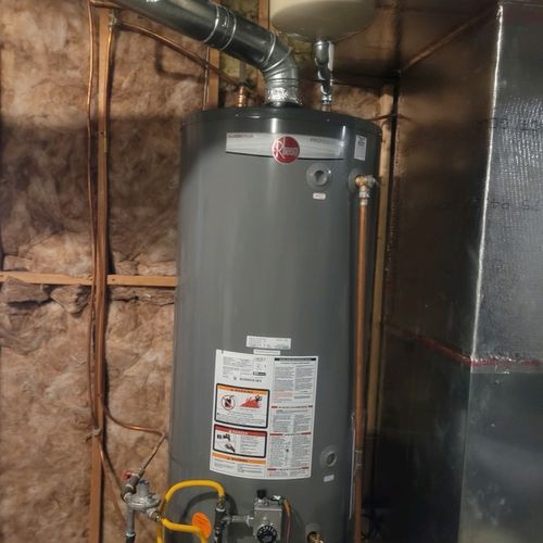 Water Heater Installation or Replacement