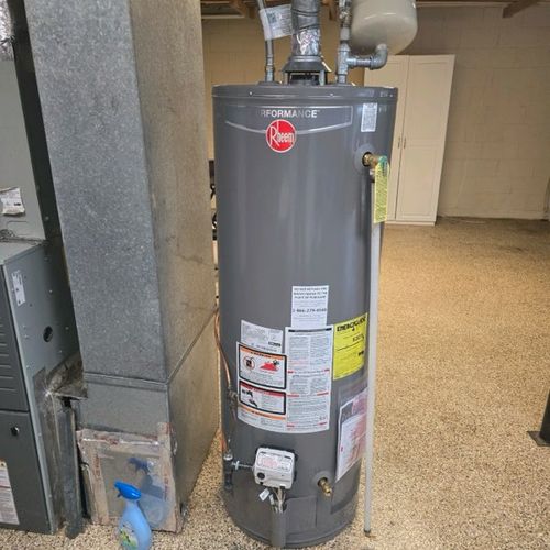 Water Heater Installation or Replacement