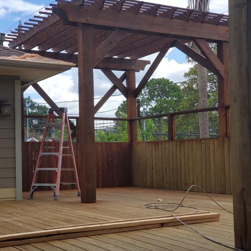 2nd floor Patio Deck