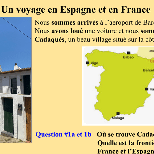 un voyage en France et en Espagne