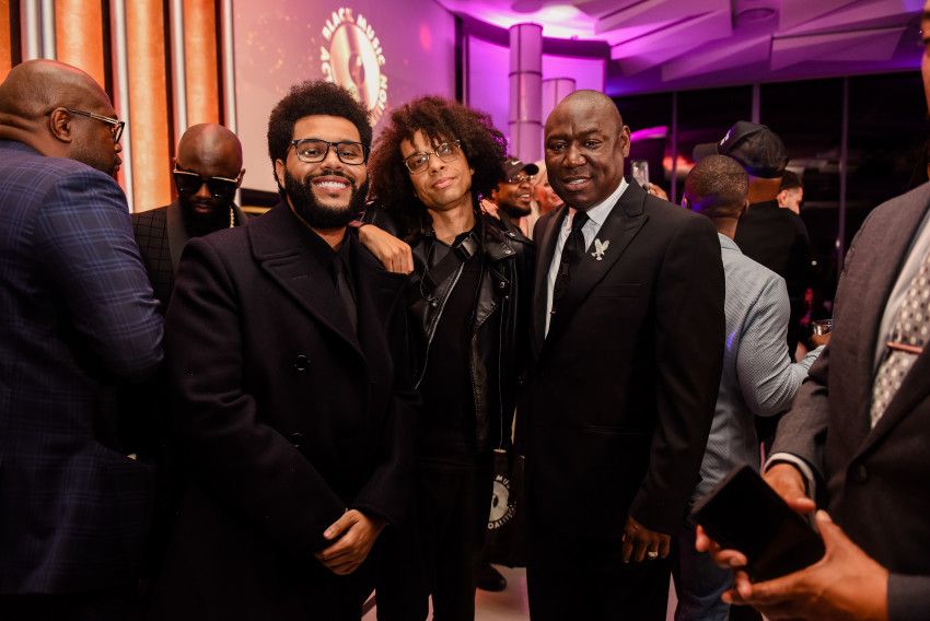 The Weekend and Attorney Ben Crump