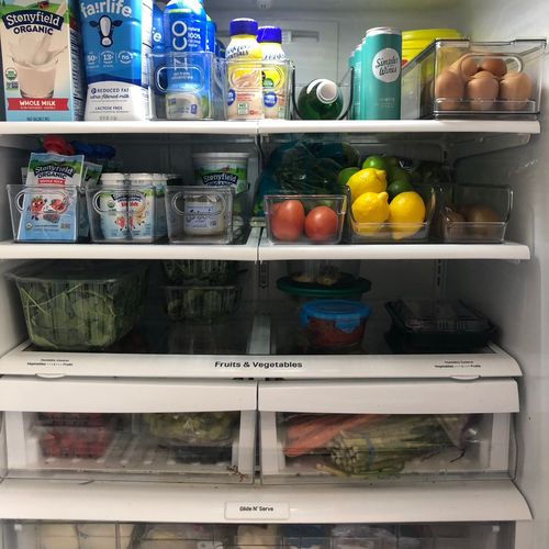 Refrigerator organization