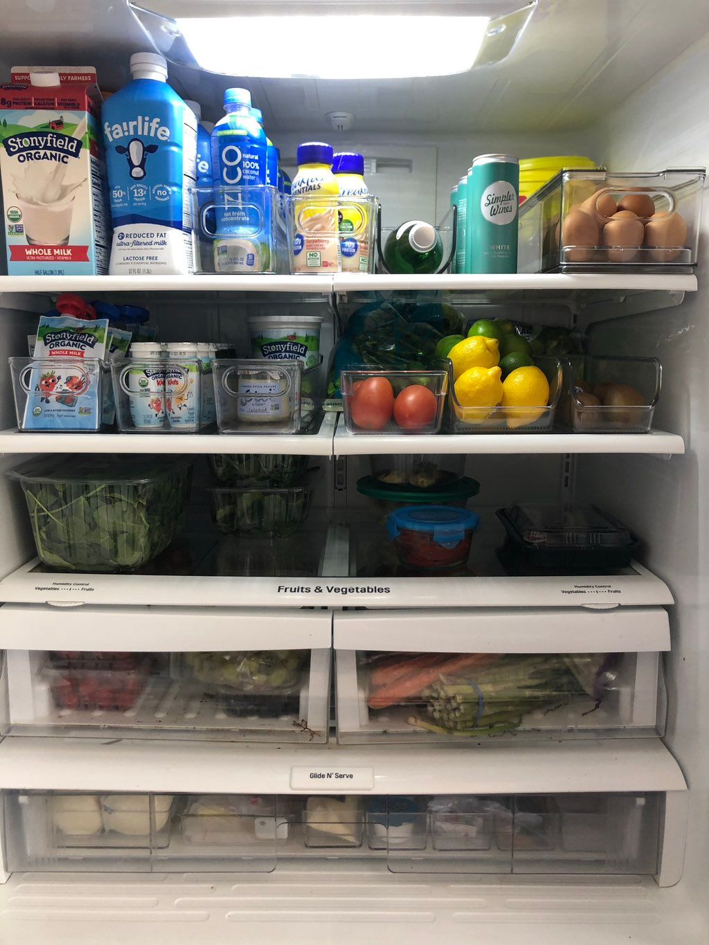 Refrigerator organization