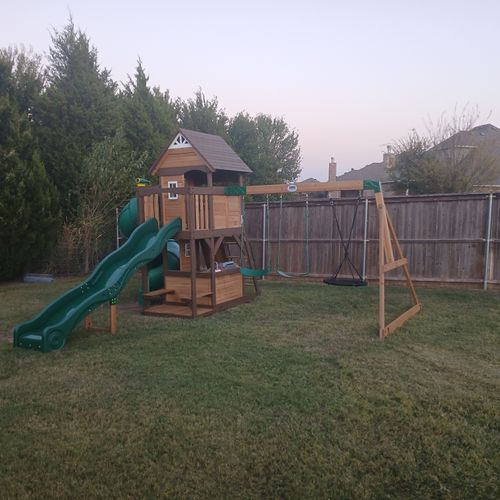 Play Equipment Construction and Assembly