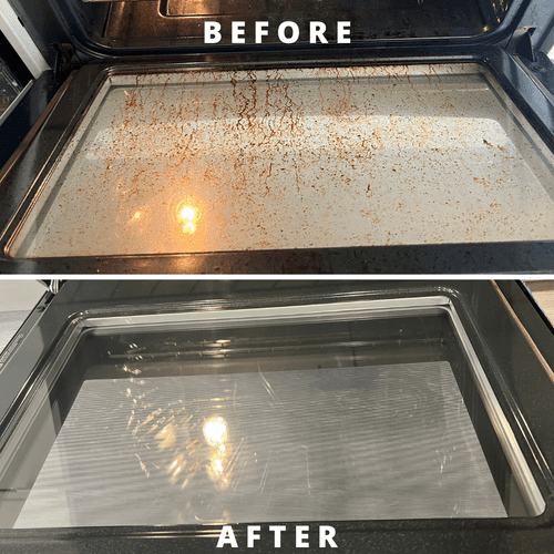 Stove glass cleaning in San Jose, CA – Move-out se