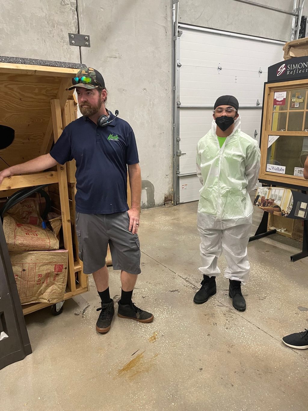 An enthusiastic volunteer