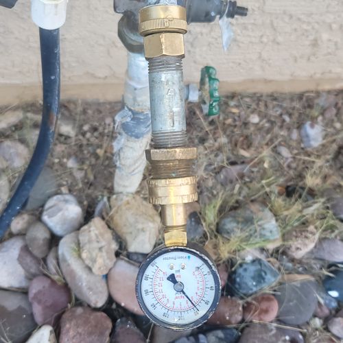 Before - Main Water Valve Upgrade