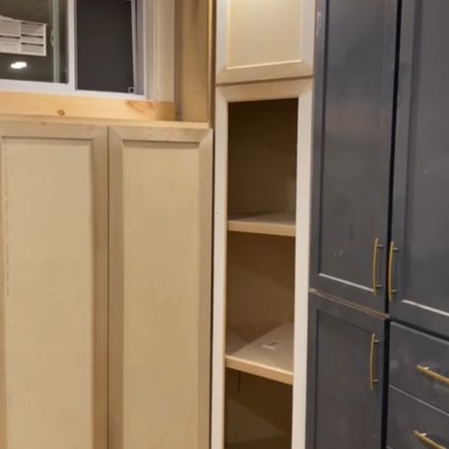 Custom Cabinet Building