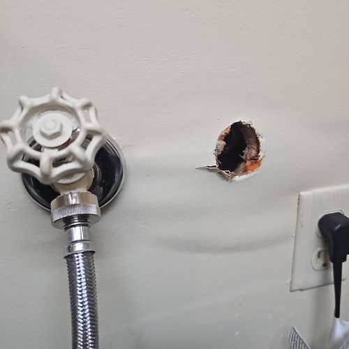 I needed a valve replaced for my washer to connect