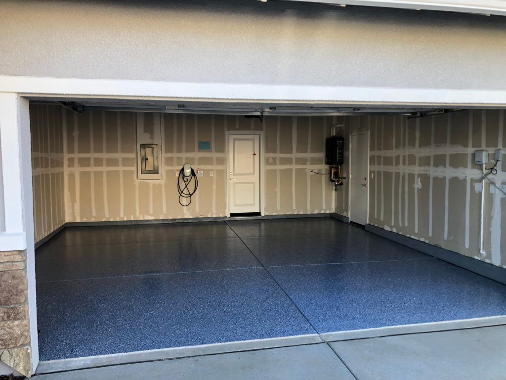 Epoxy floor is done 
