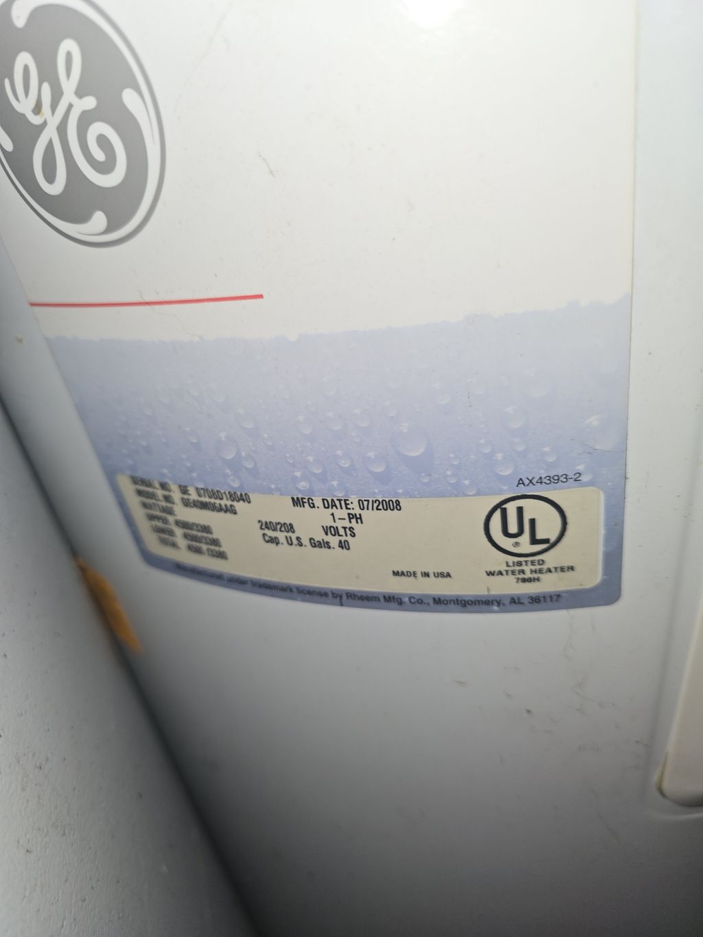 Water Heater Repair or Maintenance