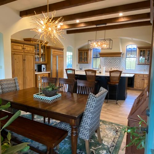 Kitchen remodel.