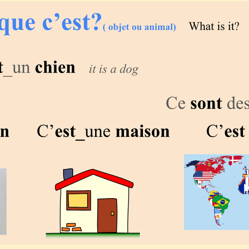 Qu'est-ce que c'est?