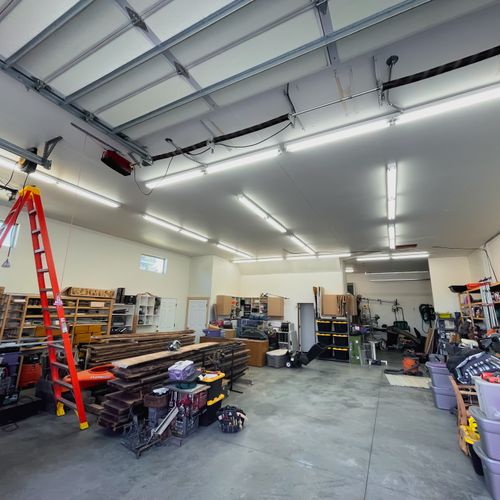 Work Shop Lighting Remodel