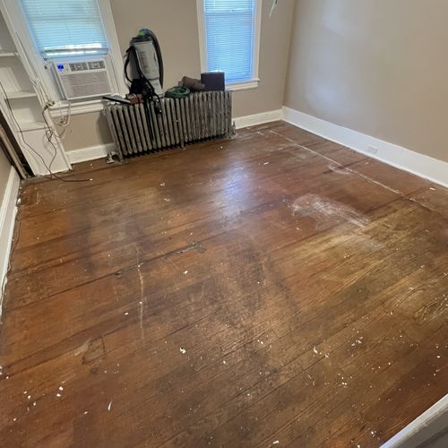 Hardwood Floor Refinishing