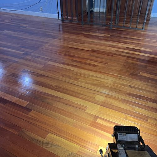 Hardwood Floor Refinishing