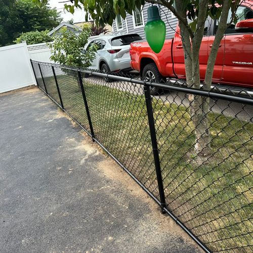 Chain link fence in andover ma 