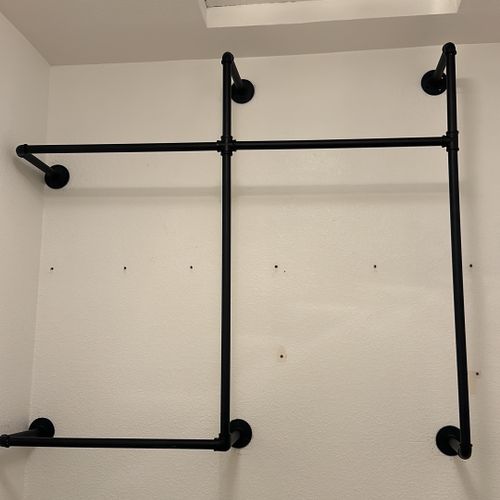 Closet and Shelving System Installation