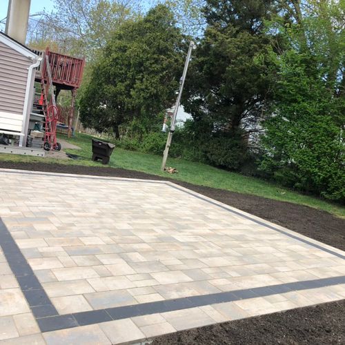 20x20 pavers patio