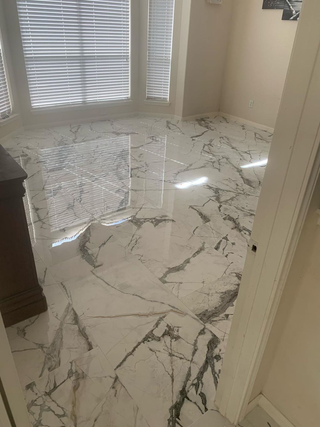 Large Tile Installation 