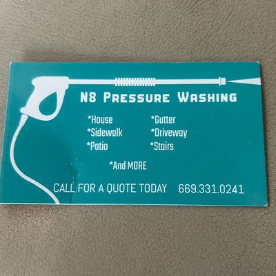 Avatar for N8 pressure washing