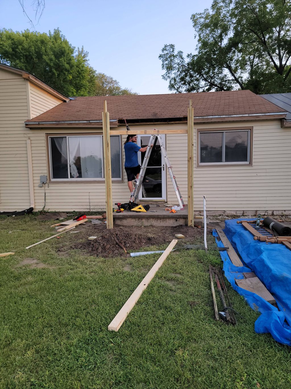 new porch covering add on! (Pic 1)